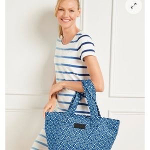 Neely & Chloe Leaf Medallion Sport Tote- collab with Talbots.
